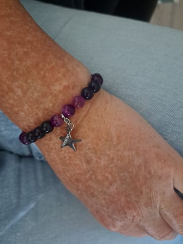 Brigitta S. review of Anti-Angst-Bundle: »Don’t Panic« Natursteinarmband + ätherisches Duft-Öl + Geschenk image 1 out of 1