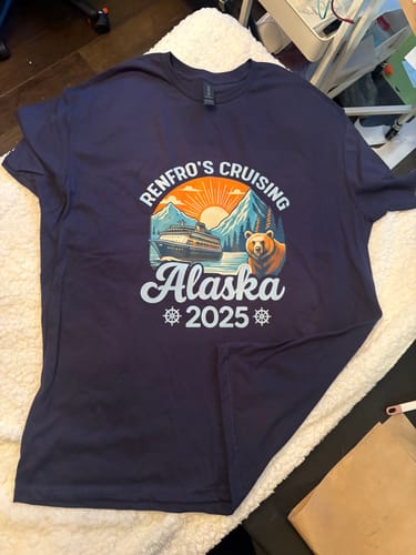 Customer photo review of DTF Transfer By Size