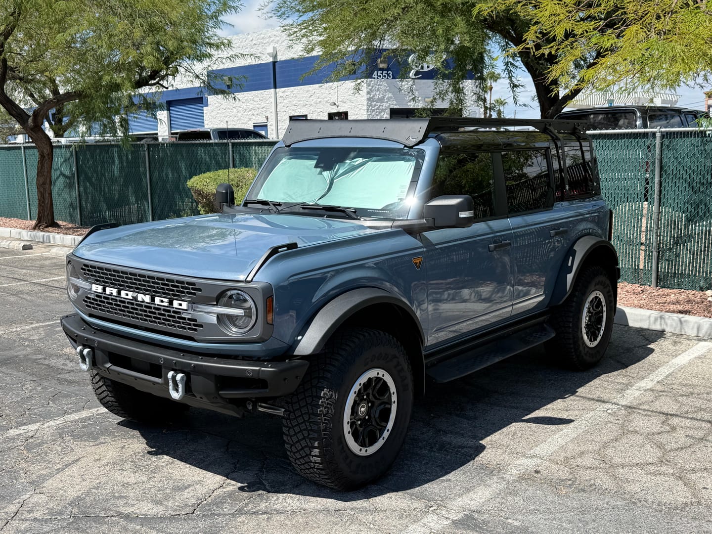 Customer photo review of Modular Roof Rack For The Ford Bronco 4-Door