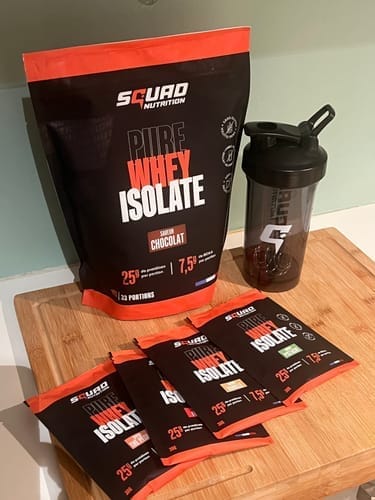Customer photo review of Pure Whey Isolate (Nouveaux formats)