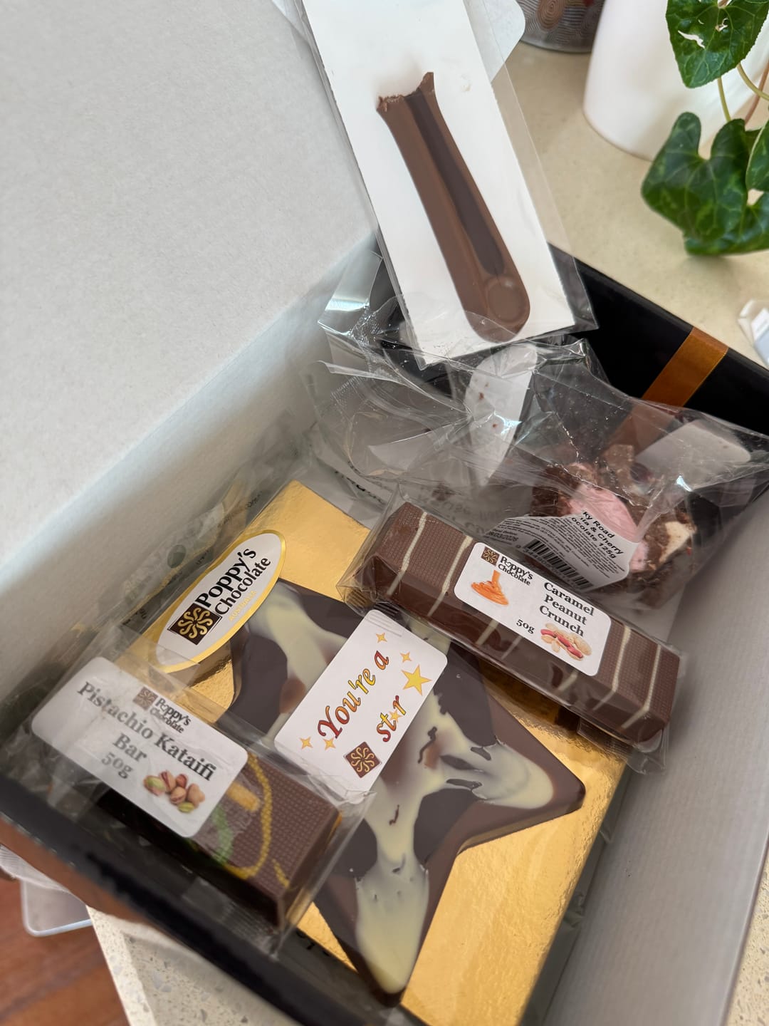 Customer photo review of Dad, You're a Star Hamper