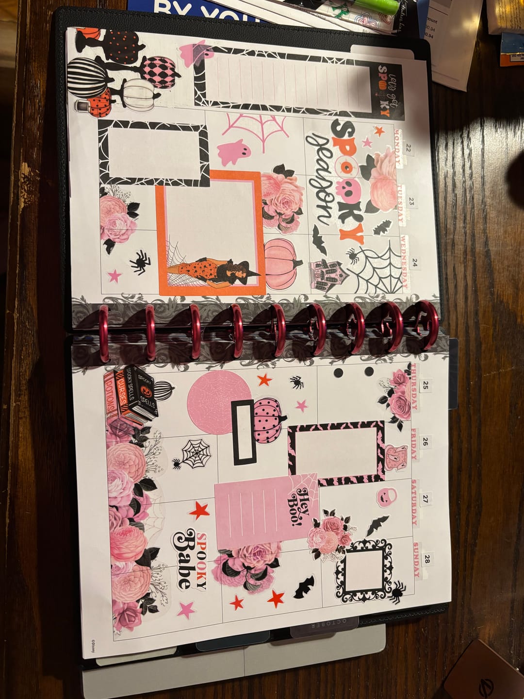 Customer photo review of Hey Boo Halloween Sticker Book