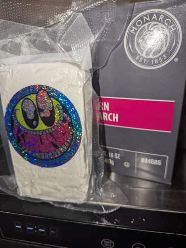 Customer photo review of Print Custom Stickers