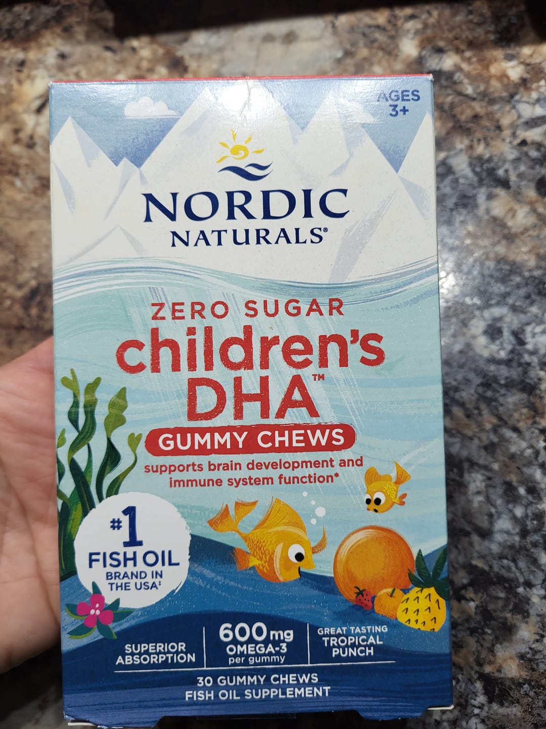 Customer photo review of Nordic Naturals Children's | DHA Gummies 30s
