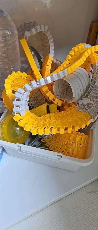 Customer photo review of Montessori FlexiPath™ – Educational Adventure Track | Construction Site