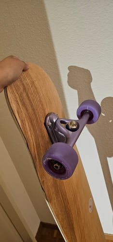 Customer photo review of Blood Orange Wheels Morgan Pro PASTEL Series 65mm