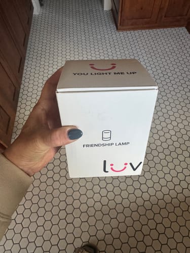 Customer photo review of Friendship Lamp