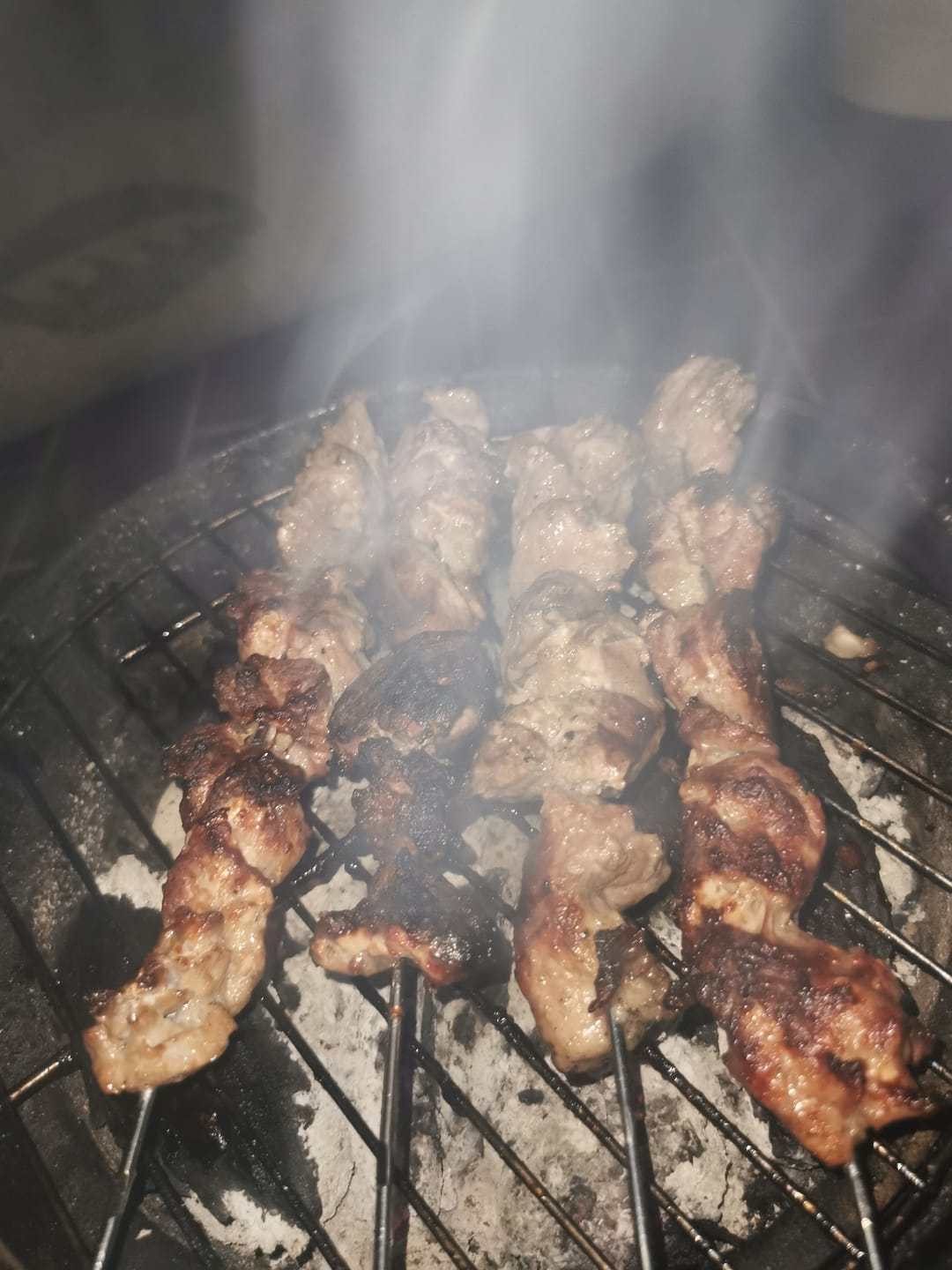 Customer photo review of Schweine-Schaschlik Klassiker – mit Zwiebeln, Pfeffer & Essig | mySchaschlik