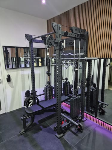 Customer photo review of R8 Bradley Power Rack | 180kg Weight Stack