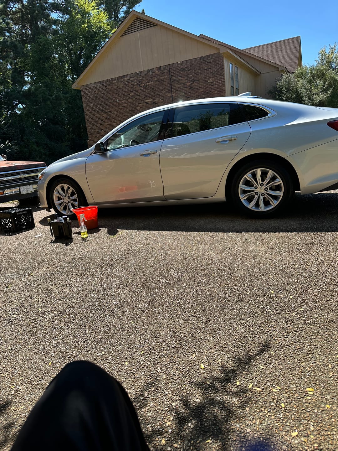 Customer photo review of BLACKLINE® BLACKOUT TRIM & TIRE DRESSING