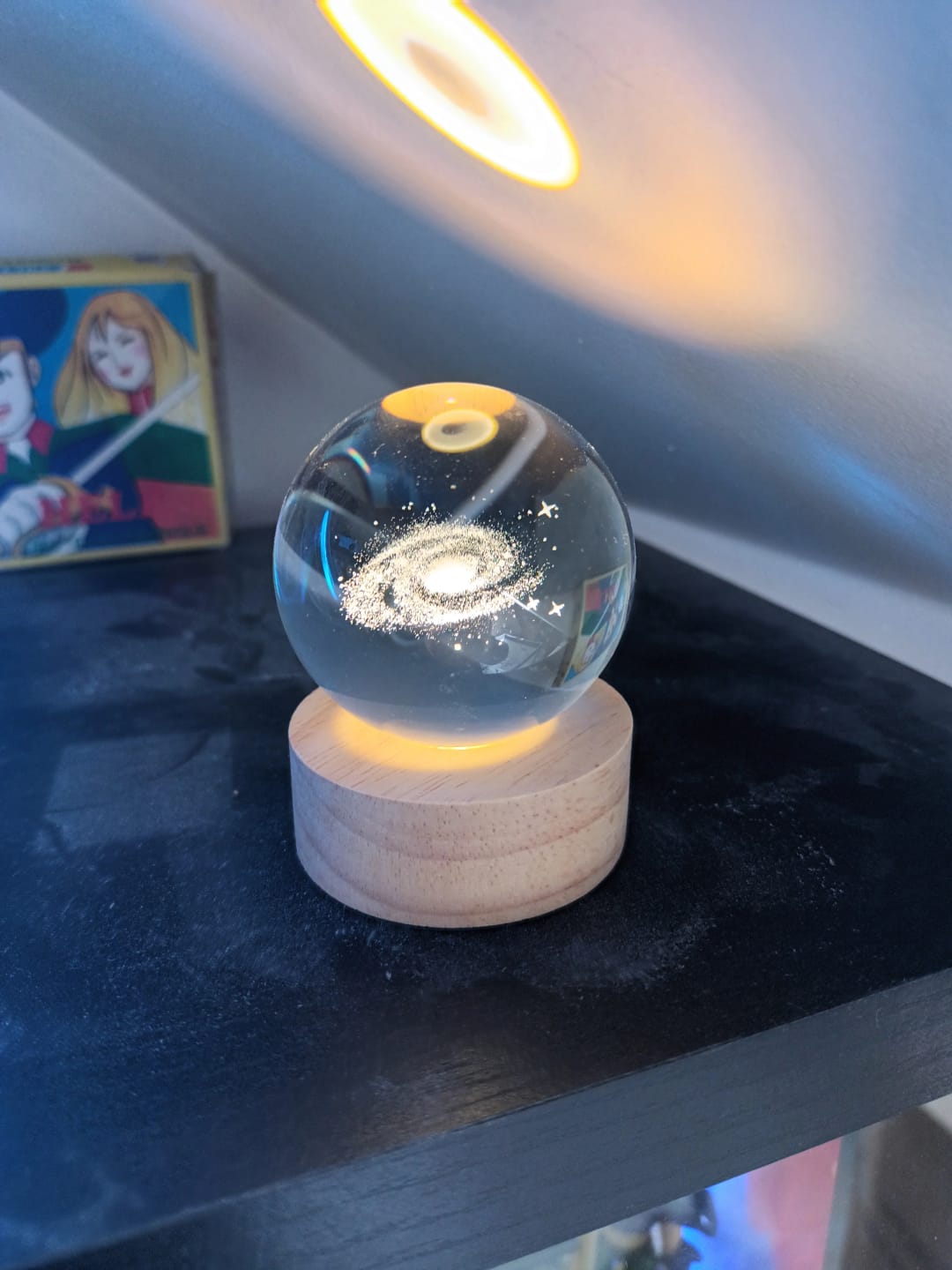 Customer photo review of Crystal Space Lamp
