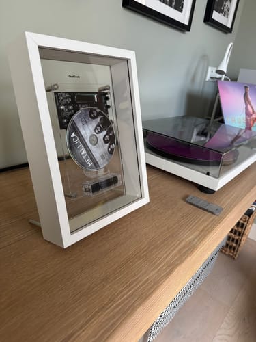 Customer photo review of M1 Music Frame CD Player With Bluetooth