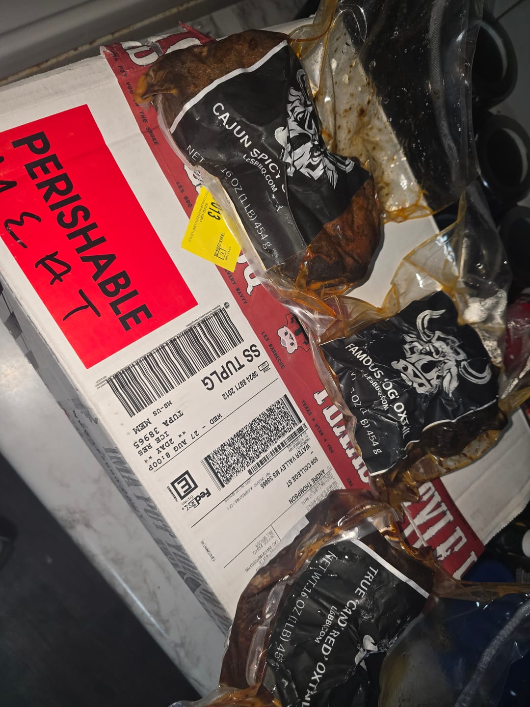 Customer photo review of True 'Candy Red' Oxtail Softballs