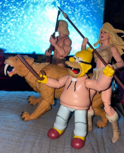 Customer photo review of Wave 5 Full Set - The Simpsons 5" Action Figures by Jakks Pacific