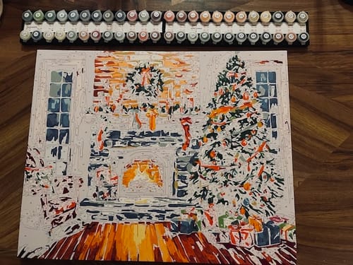 Customer photo review of Firelight Christmas Tree