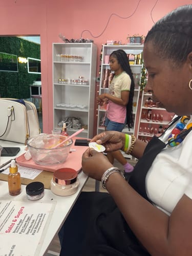 Customer photo review of POS Body Oil