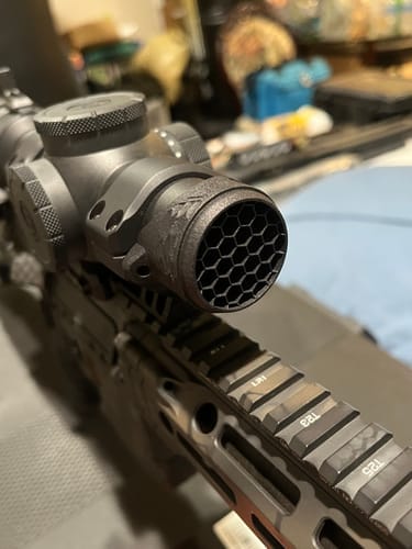 Customer photo review of Ruggedized Rear ScopeCap