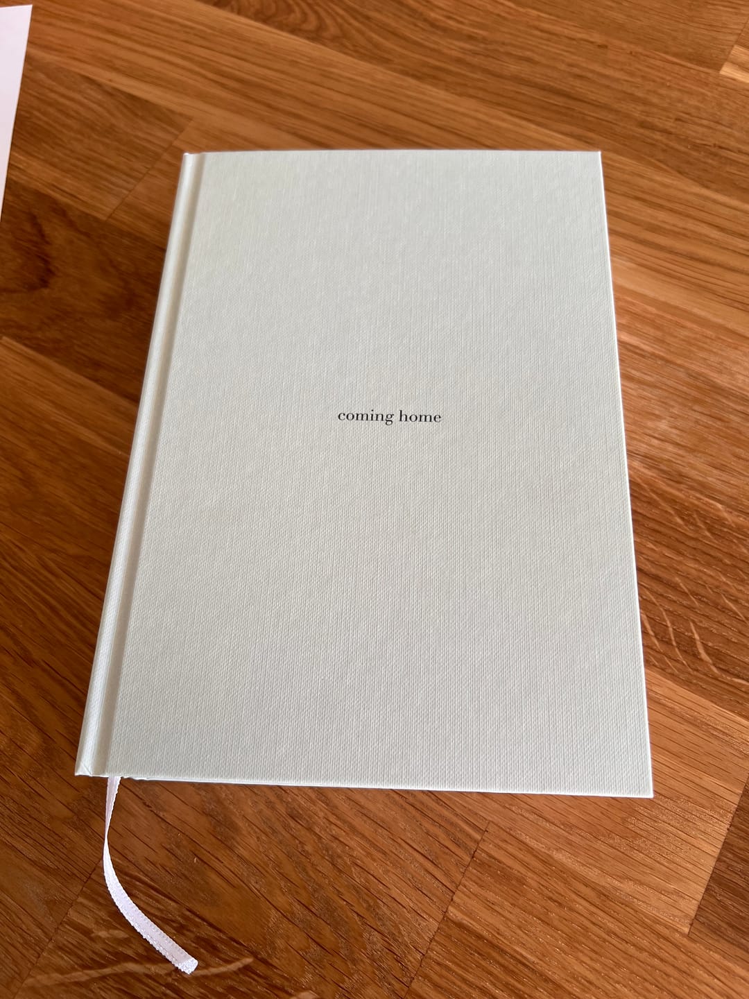 Customer photo review of "coming home" Journal