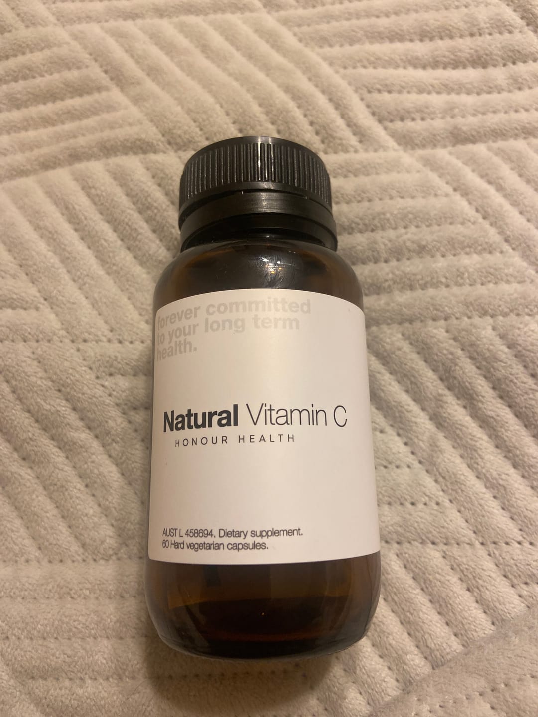 Customer photo review of Natural Vitamin C - 60 Capsules