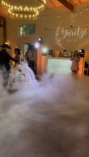 Customer photo review of ADJ Entour Ice, Low-Lying Dry Ice Fog Machine
