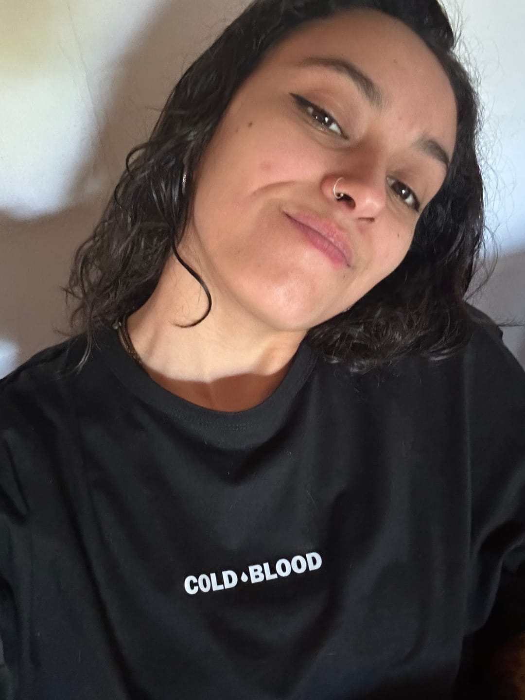 Customer photo review of POLERA BASIC BLACK & WHITE