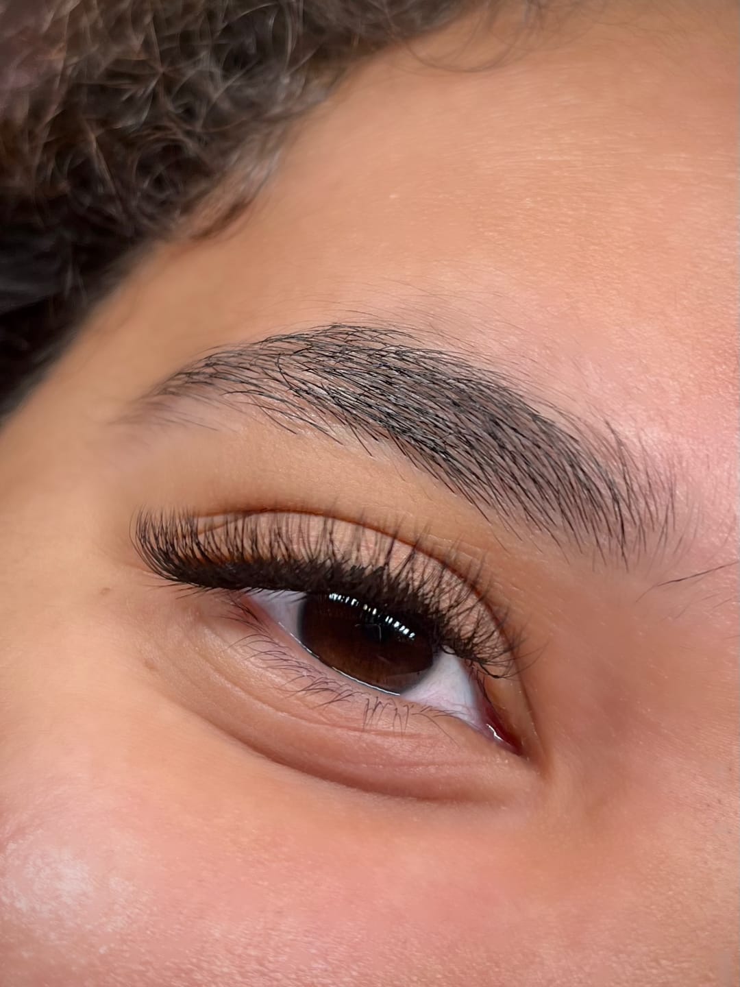 Customer photo review of 4D W Lash Extension