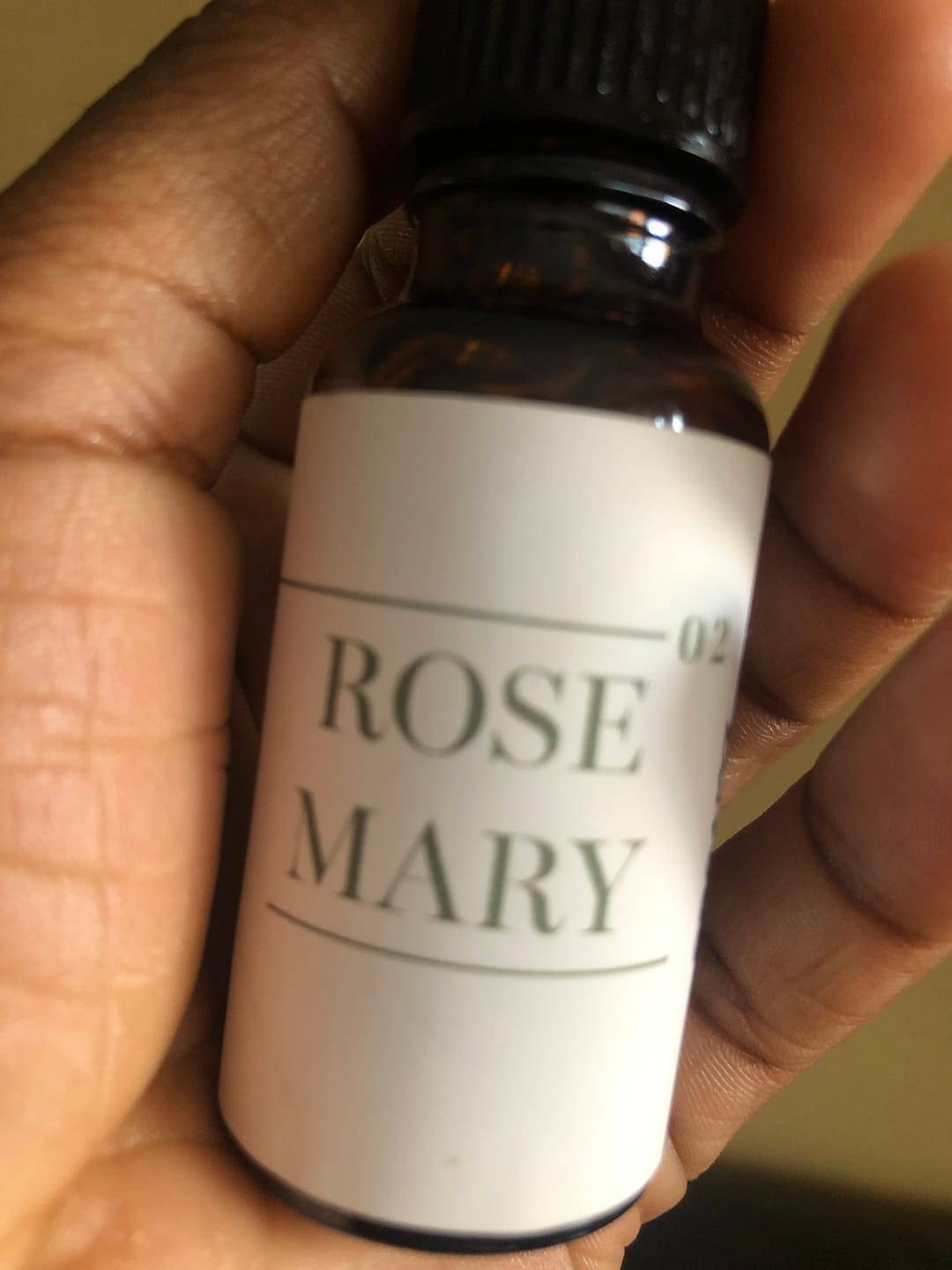 Customer photo review of Rosemary Essential Oil