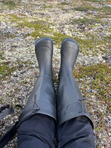 Customer photo review of Vaistoa Katve 2 | Rubber Barefoot Rain Boots