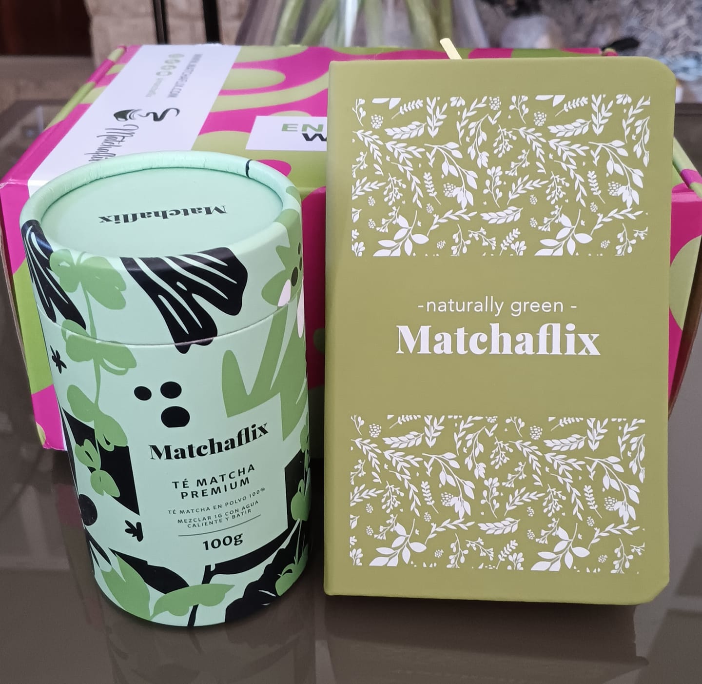 Customer photo review of Libreta Oficial Matchaflix