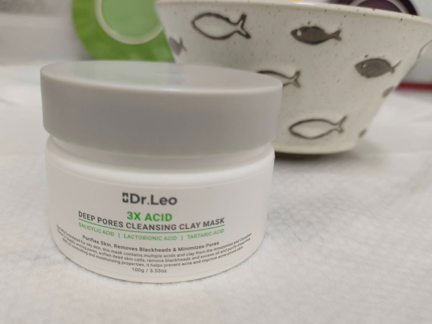 Customer photo review of Mascarilla de Arcilla con 3 Ácidos para Limpieza Profunda de Poros