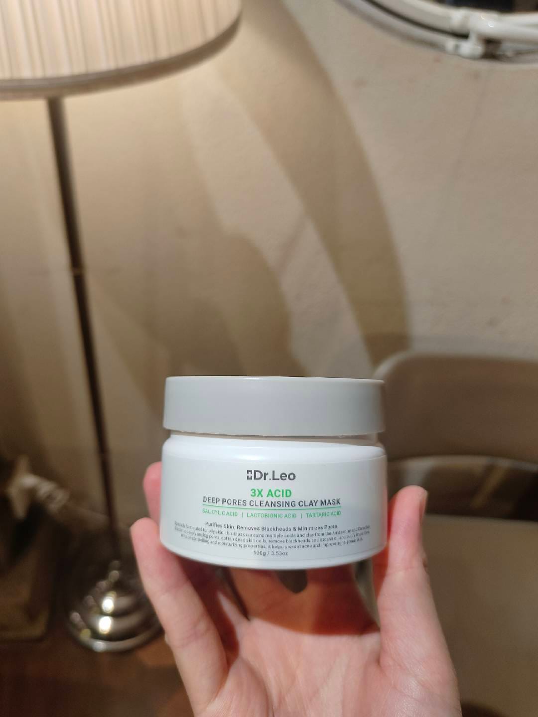Customer photo review of Mascarilla de Arcilla con 3 Ácidos para Limpieza Profunda de Poros
