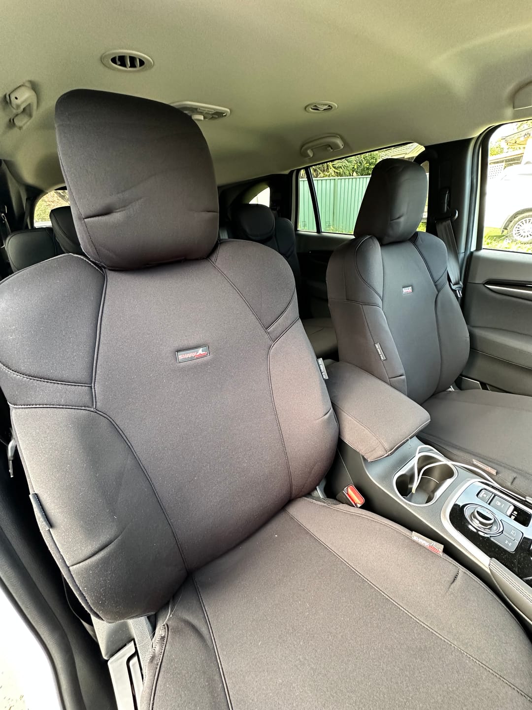 Customer photo review of Sharkskin PLUS Seat Covers for Isuzu MU-X 7 Seater (June/2021-On)