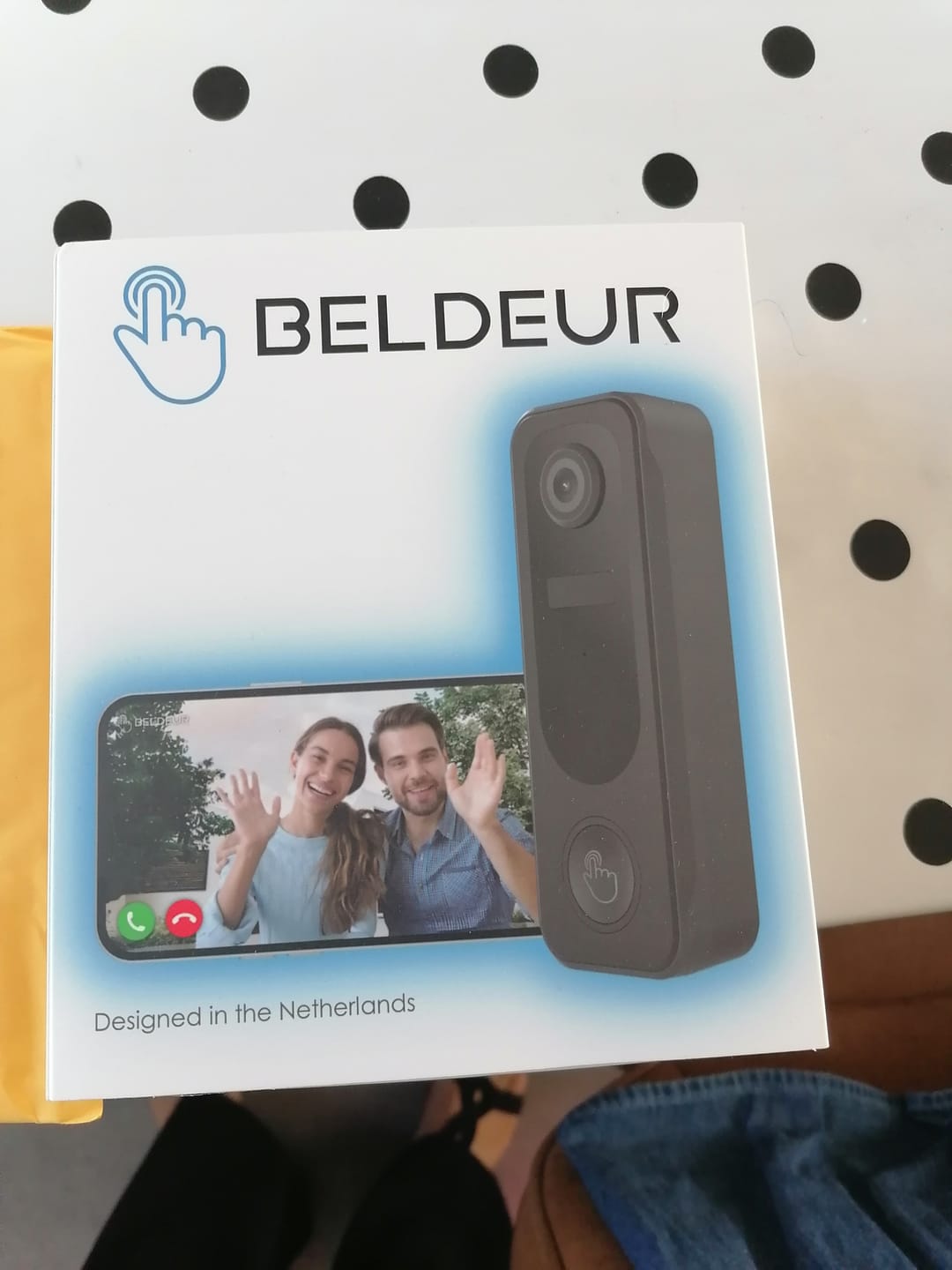Customer photo review of Draadloze Video Deurbel Totaalpakket