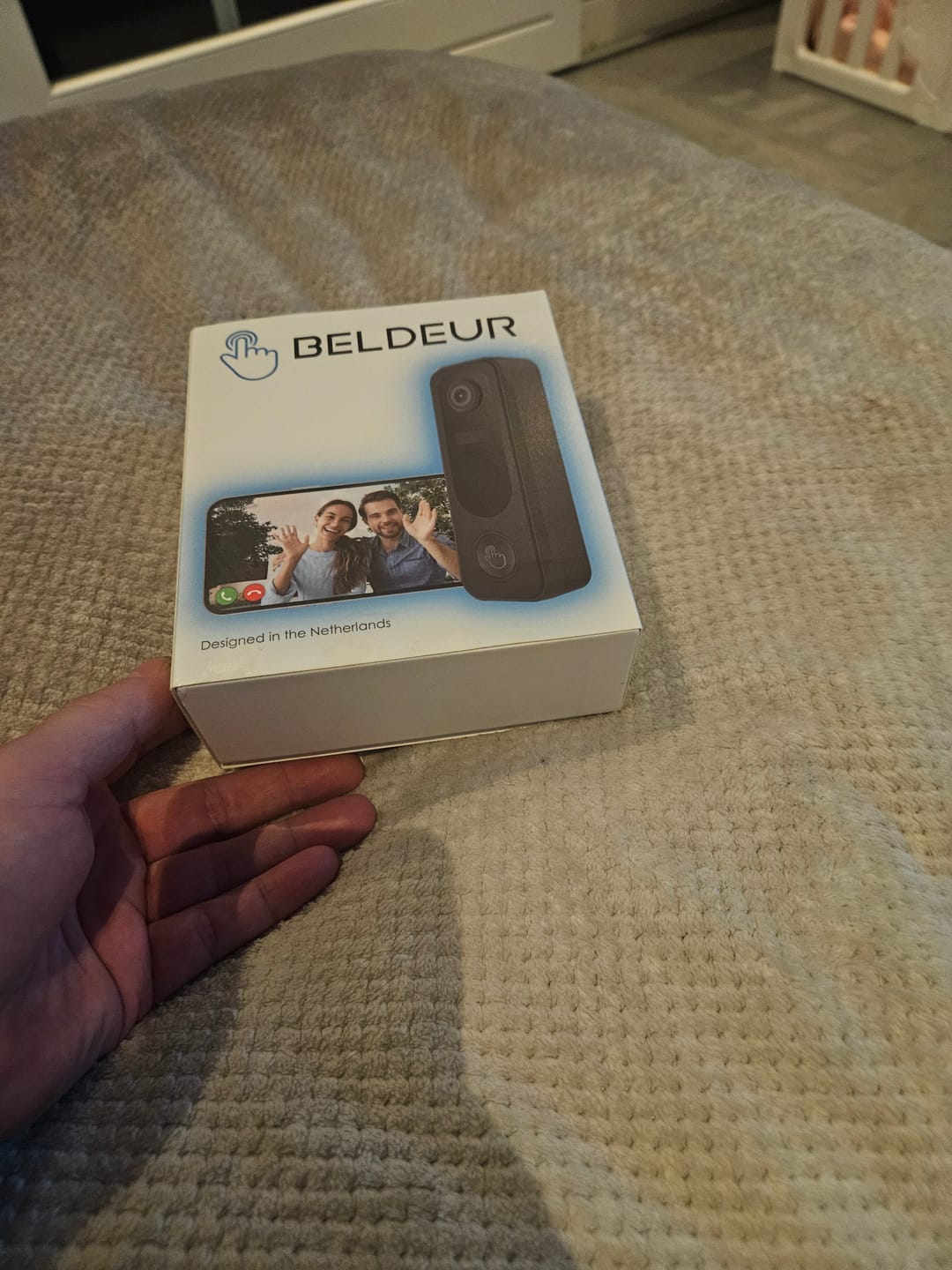 Customer photo review of Draadloze Video Deurbel Totaalpakket