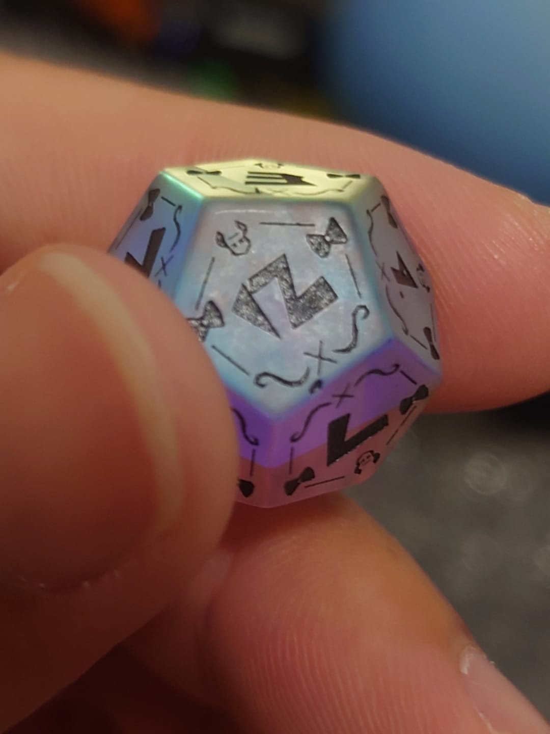 Customer photo review of PRE-ORDER | Baelz Dice Set | hololive x MMG Exclusive
