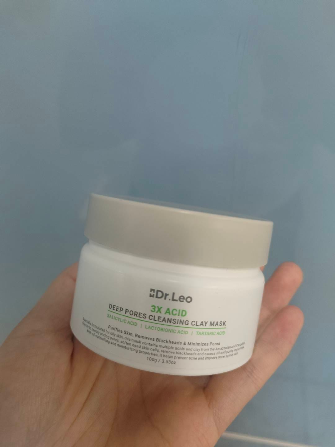 Customer photo review of Mascarilla de Arcilla con 3 Ácidos para Limpieza Profunda de Poros