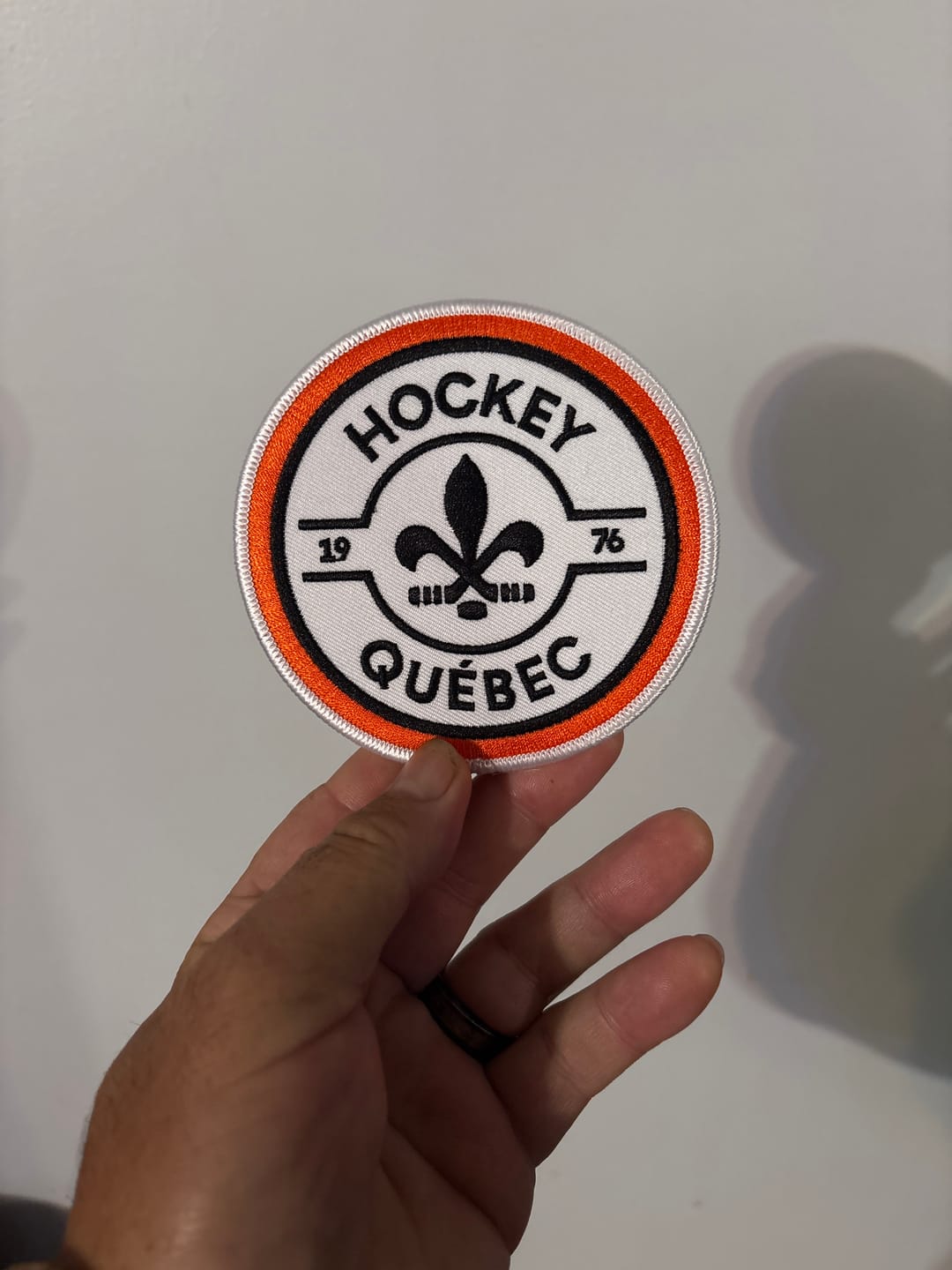 Customer photo review of HOCKEY QUEBEC CREST 2025
