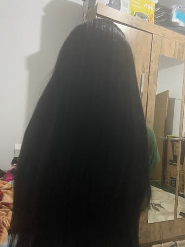 Customer photo review of Lace Front HD Thalita Preta 90cm - Repartição Livre 13x4