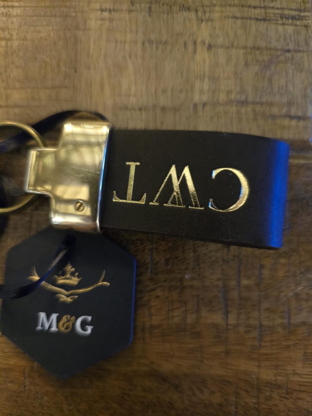 Customer photo review of The M&G Keyring