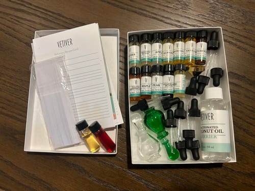 Customer photo review of Autumn Perfume Kit