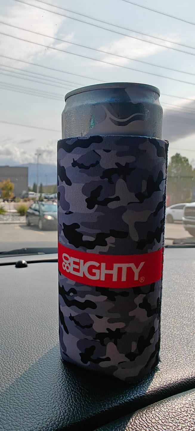 Customer photo review of 80Eighty® Camo Slim Koozie