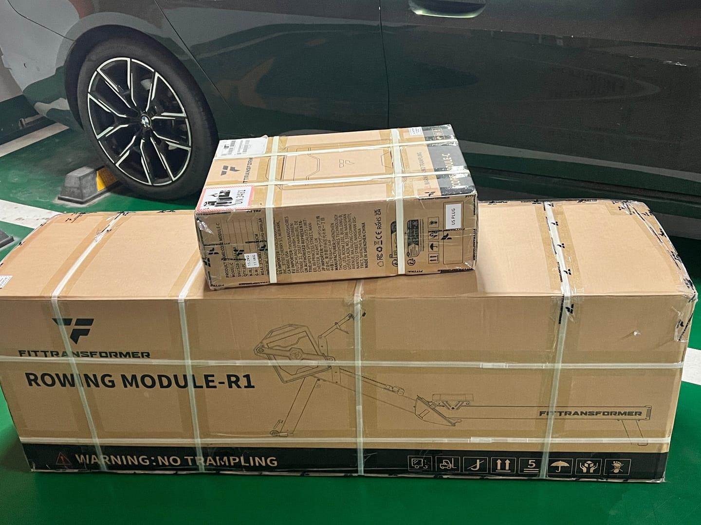 Customer photo review of FitTransformer Home Gym Machine