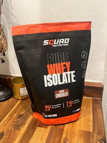 Customer photo review of Pure Whey Isolate (Nouveaux formats)