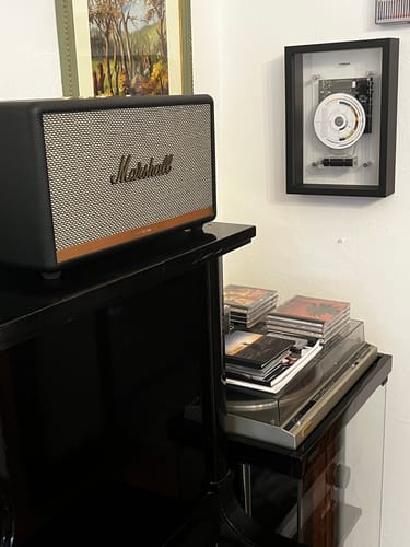Customer photo review of M1 Music Frame CD Player With Bluetooth