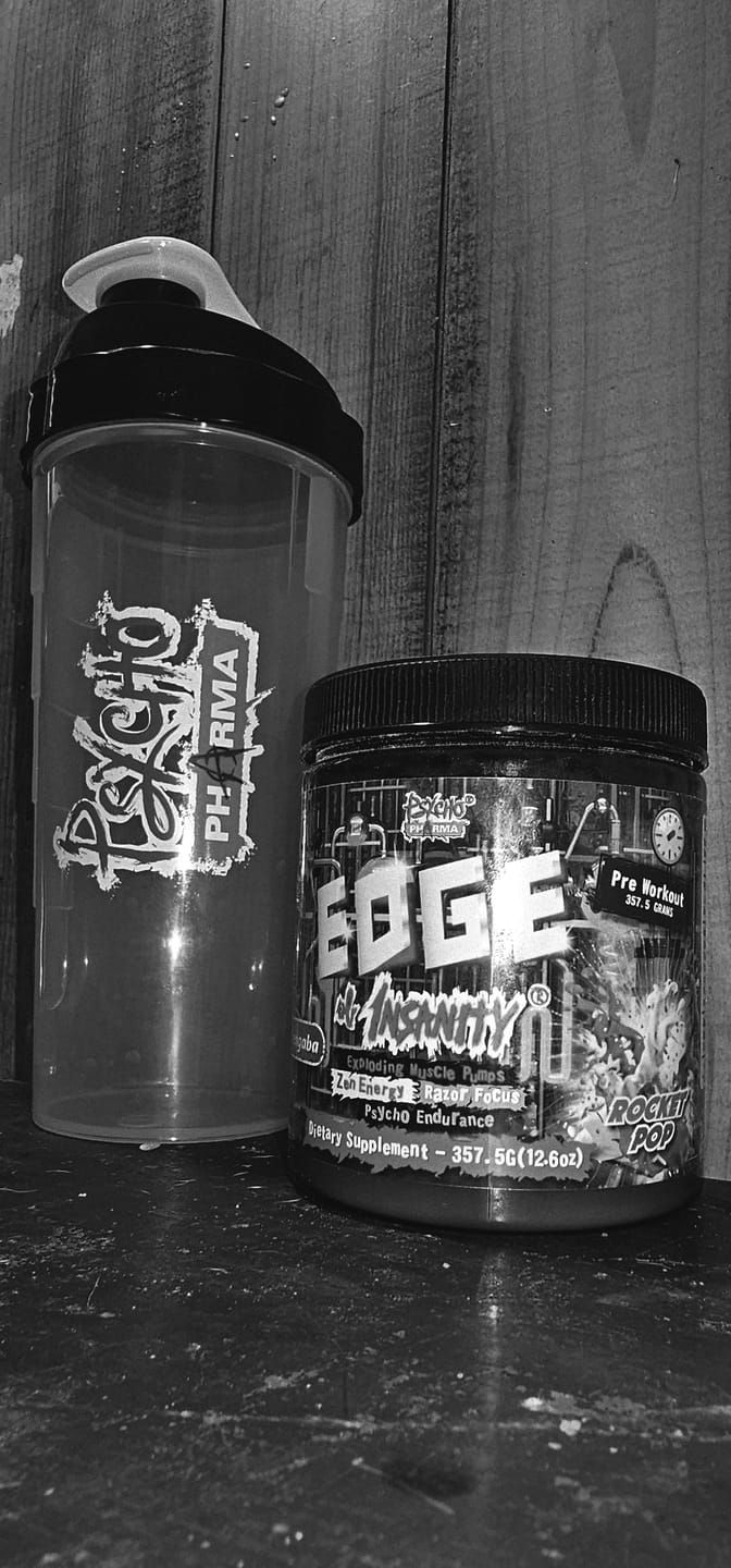 Customer photo review of Psycho Pharma Shaker Cup