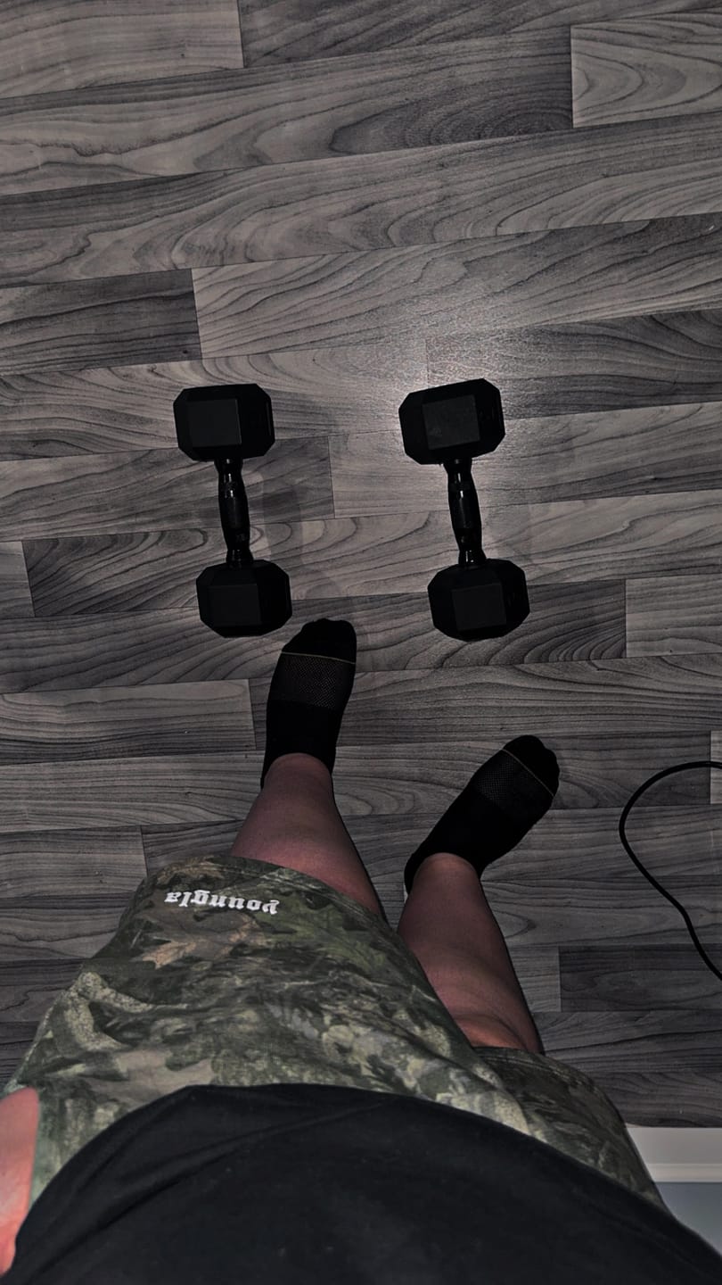 Customer photo review of 1118 - Tree Camo Cotton Shorts