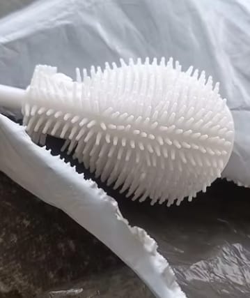 Customer photo review of Foldable Cleaning Silicone Brush