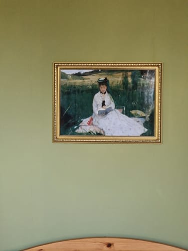Customer photo review of Berthe Morisot - La Lecture (1873), Poster Print