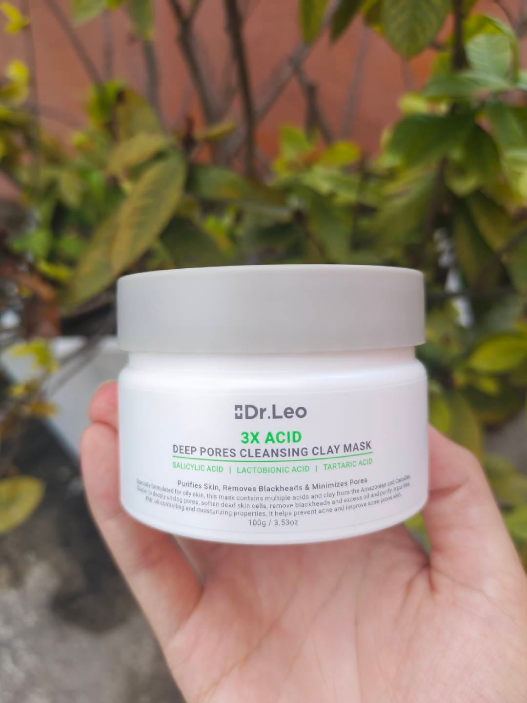 Customer photo review of Mascarilla de Arcilla con 3 Ácidos para Limpieza Profunda de Poros