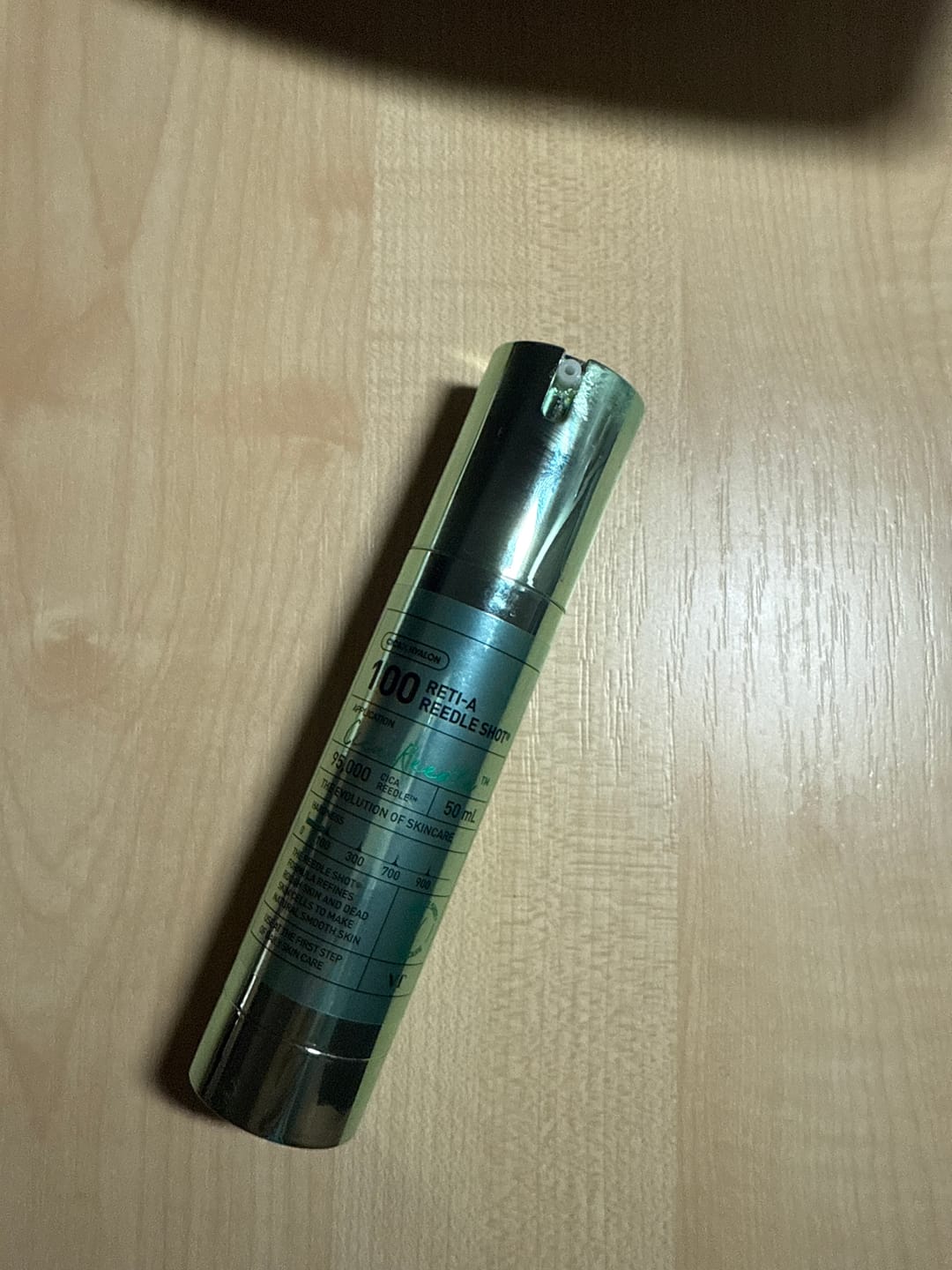 Customer photo review of Serums-būsteris ar mikroadatām un retinolu VT Cosmetics Reti-A Reedle Shot 100